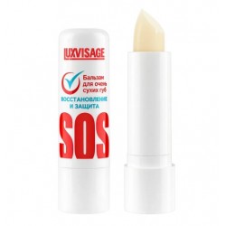 Бальзам LUXVISAGE SOS для очень сухих губ — восстановление и защита, купить в ЛНР оптом